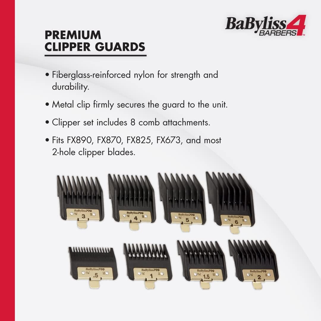 Babylisspro Barberology Comb Set image number 4