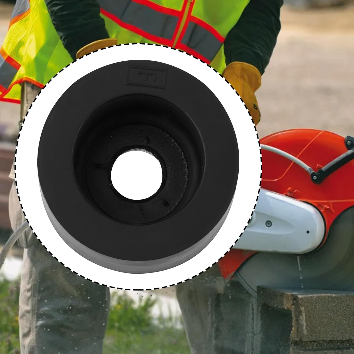 4Pcs Rubber Buffers 4205 790 9300 Compatible with Stihl TS410 TS420 TS510 TS700 TS760 TS800 Cut-Off Saw image number 6