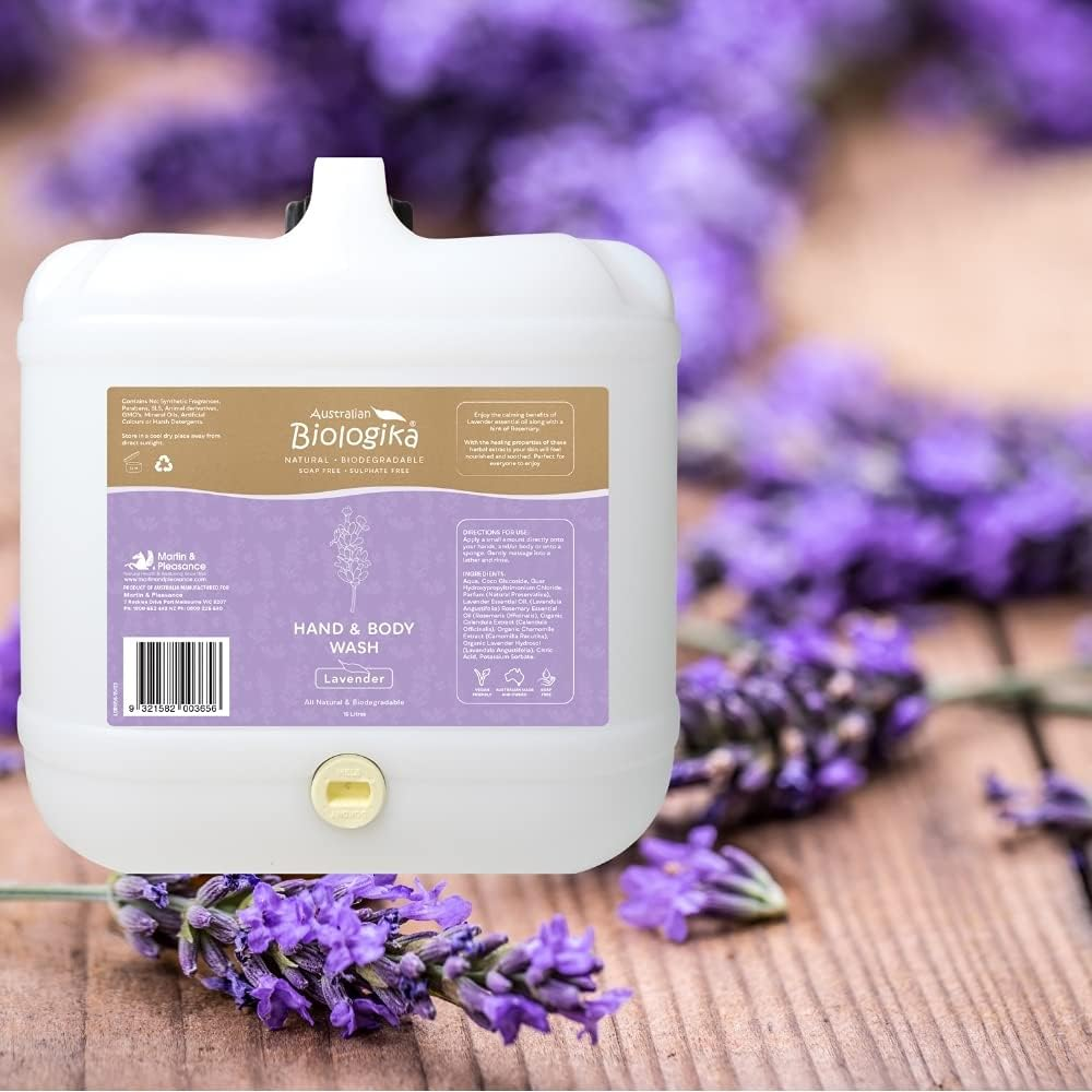 Australian Biologika Lavender Hand & Body Wash BULK 15L