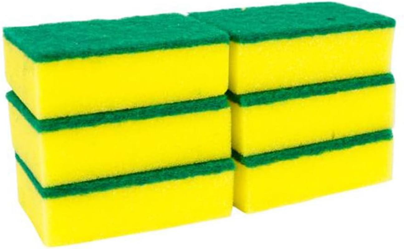 Sedona Scouring Sponge 6-Piece, 6 Cm X 9 Cm Size