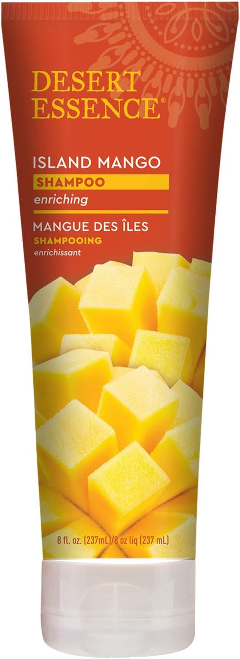 Desert Essence Island Mango Shampoo, 8 Fluid Ounce