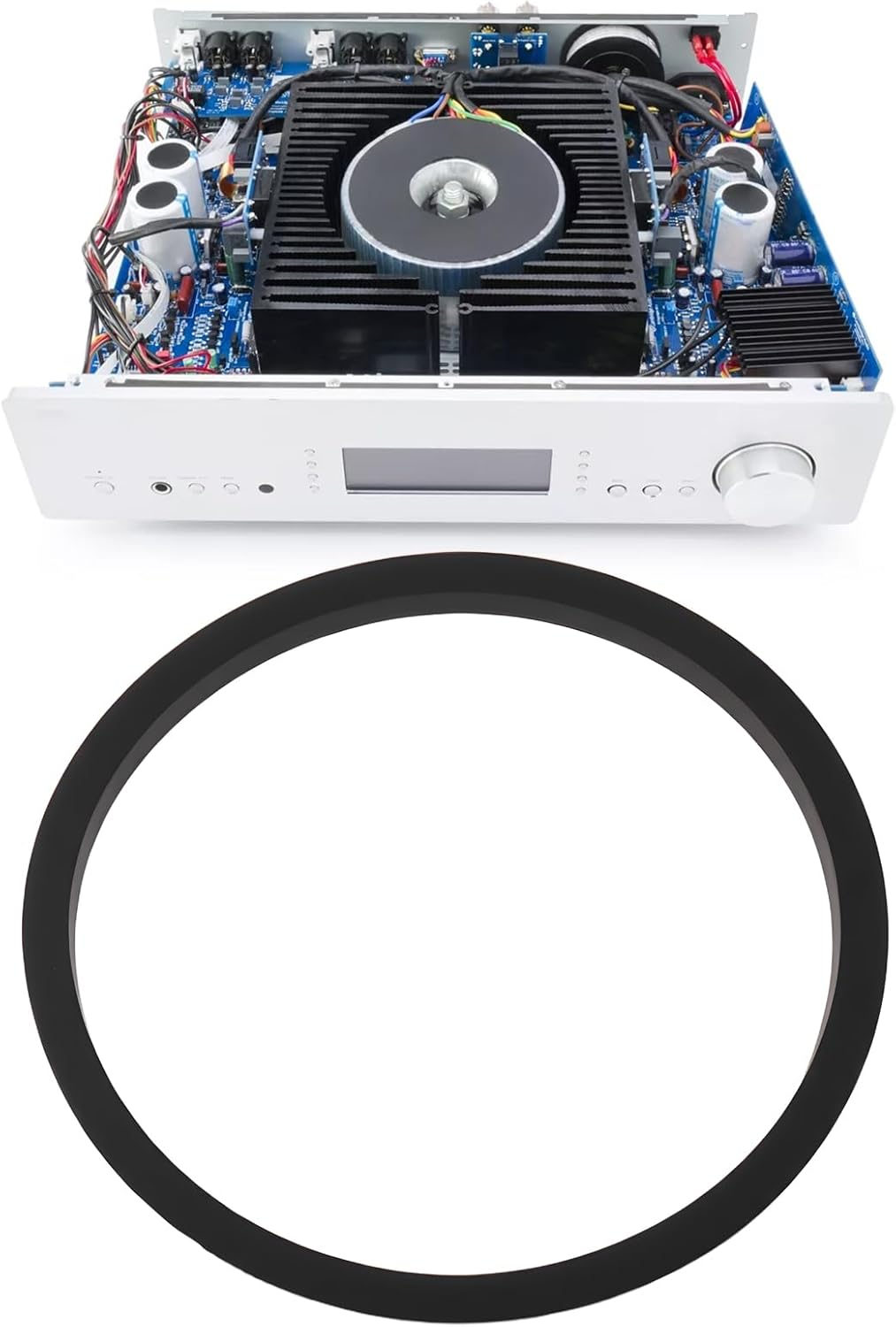 Emagtech 10Pcs CD Player Tray Belt 25X28X1.5Mm Compatible with Cambridge Audio Azur 351C 650C 651C 740C 840C 851C image number 1