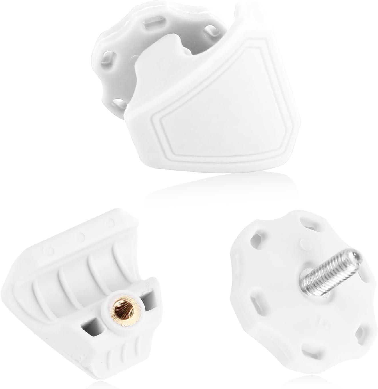 2Pcs Football Helmet Clips for Oakley, Football Visor Clips Football Visor Clips Helmet Screws for Visor Football Helmet Accessories Compatible with Oakley Visor