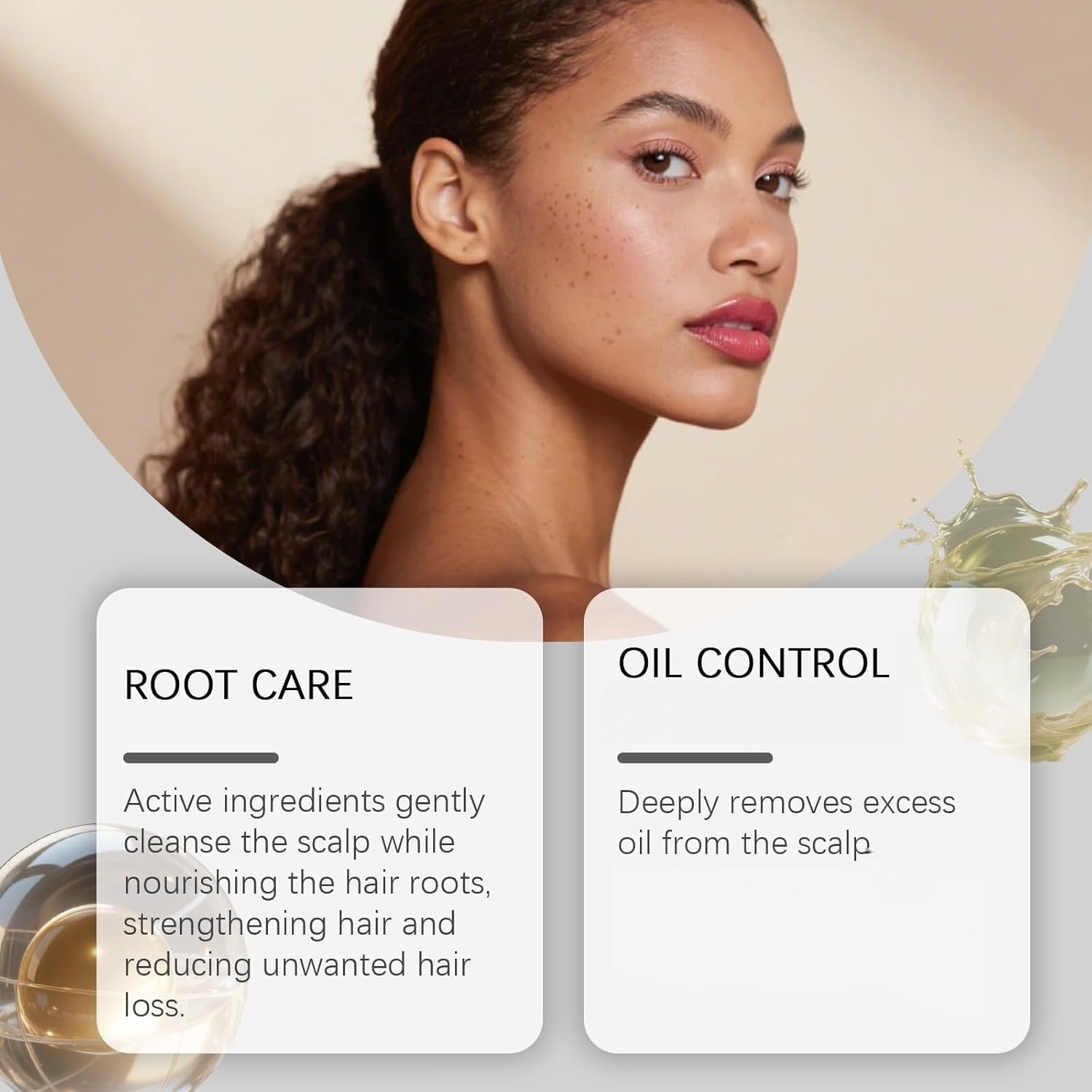 Polygonum Multiflorum Shampoo Black Hair Soap Bar - anti Hair Loss & Thickening for Thinning, Shampoo & Conditioner Bar for Gray & Older Women, Deep Cleansing for Scalps (5) - 1 image number 4