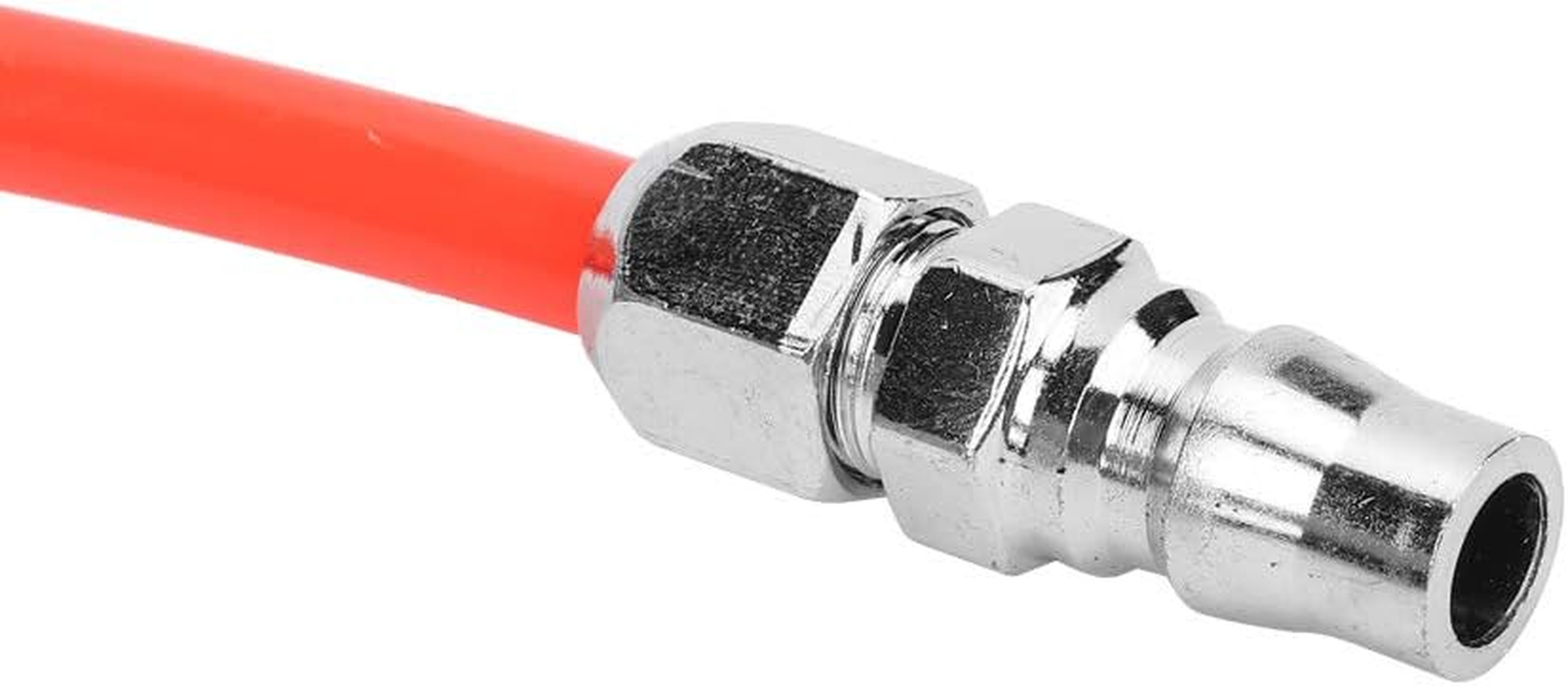 High Pressure Air Compressor Hose 15M 5X8Mm Red with Male Female Quick Coupler Fittings for Inflator Tools image number 6