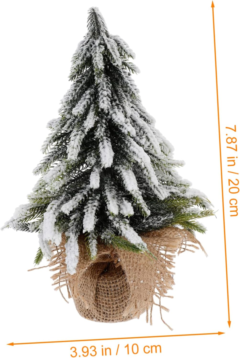 Christmas Tree Decoration Desktop Xmas Tree for Home Office Tabletop Scene image number 1