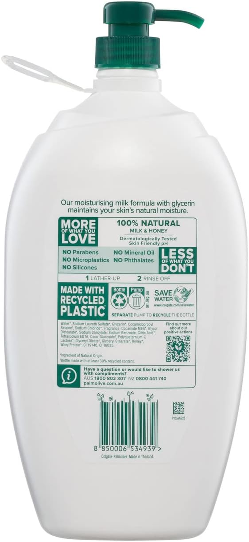 Palmolive Milk & Honey Body Wash 2 Litres image number 4