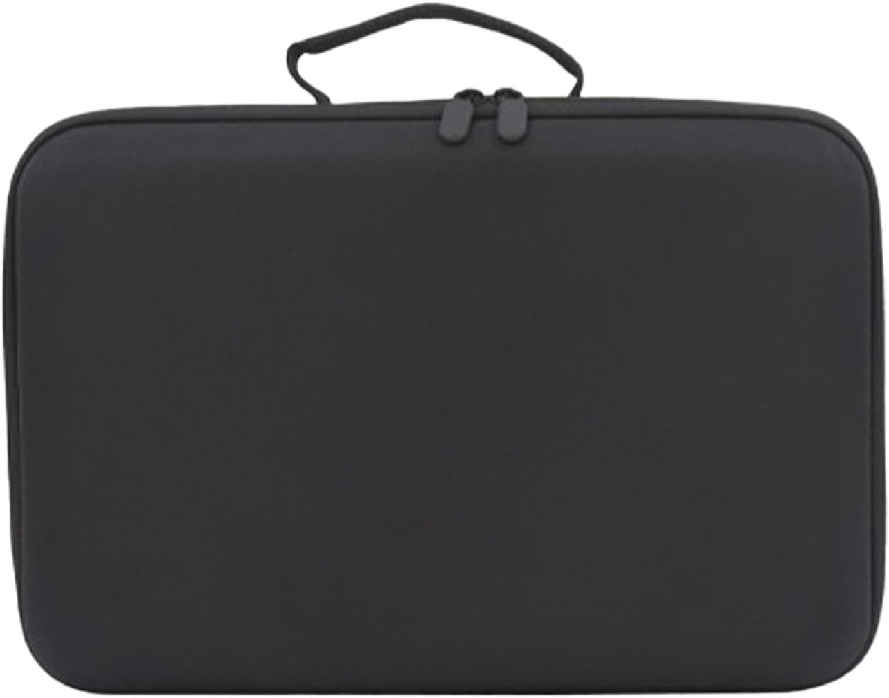 Weilaikeqi Stylish Hairdryer Storage Solution with Impact-Resistant Cover, Black - Black image number 4