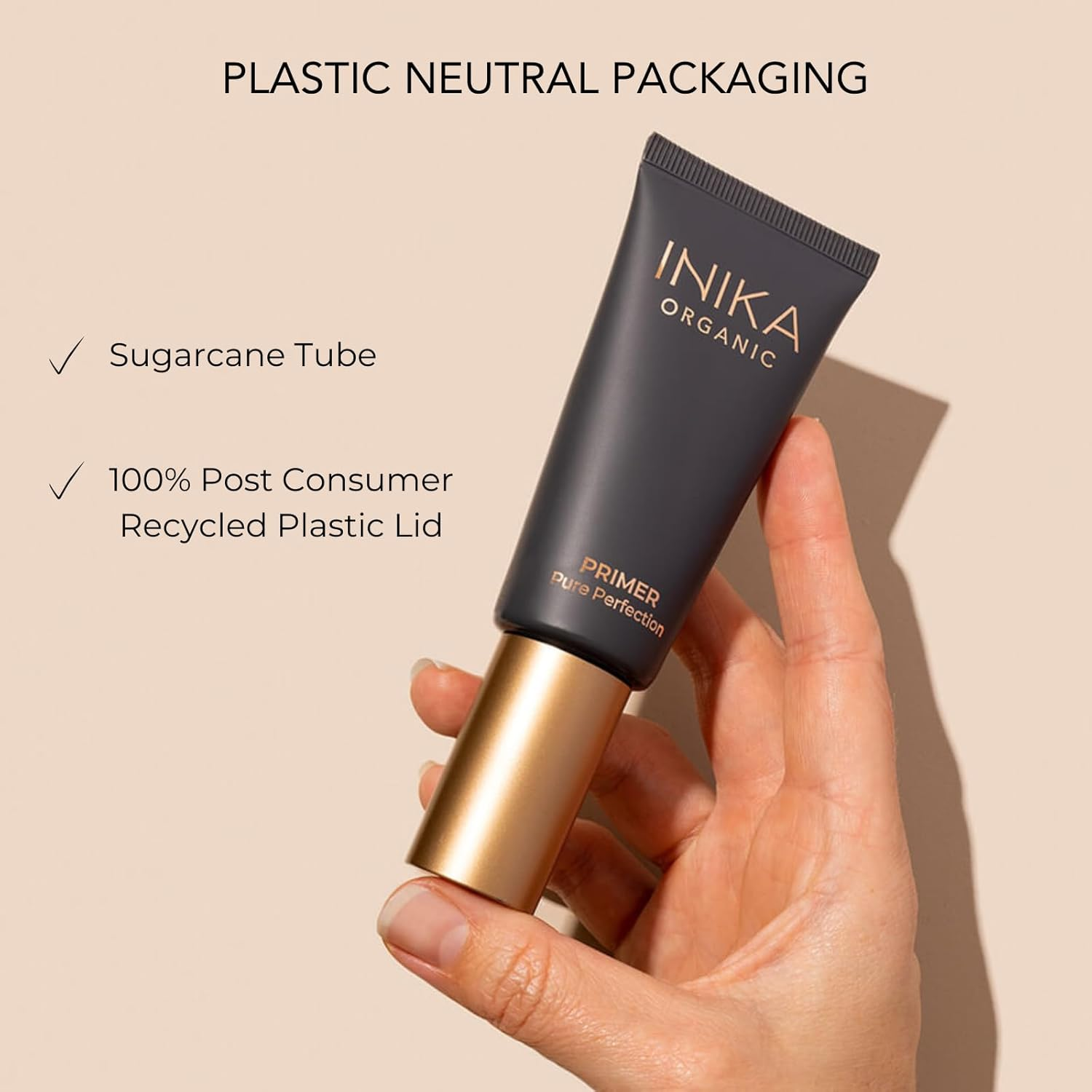 INIKA Organic Pure Perfection Primer | Smooth Dewy Finish. Clinically Proven to Boost Hydration + Reduce Wrinkles. Skincare Enriched. Extend Makeup & Create a Flawless Base. 30Ml image number 6