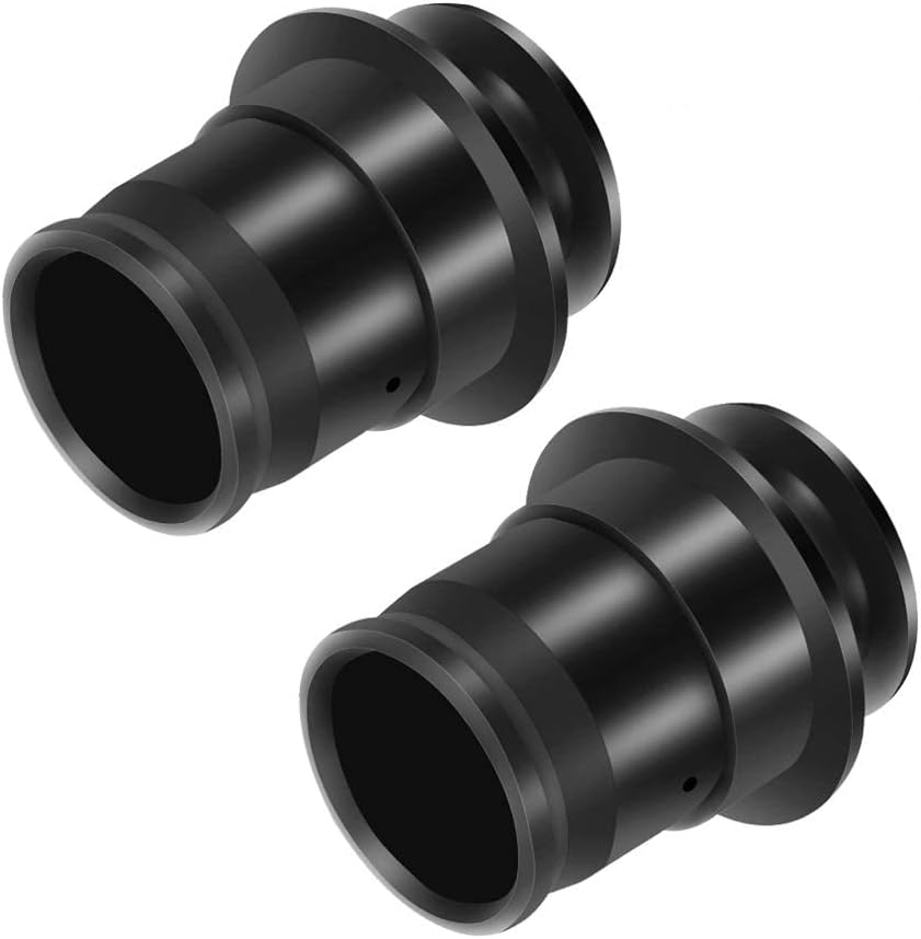 ZHSMS Universal Cigarette Lighter Cap - Waterproof Dustproof Cover for Auto Car Lighter Socket Plug - Car Accessory 2Pack (Black) image number 1