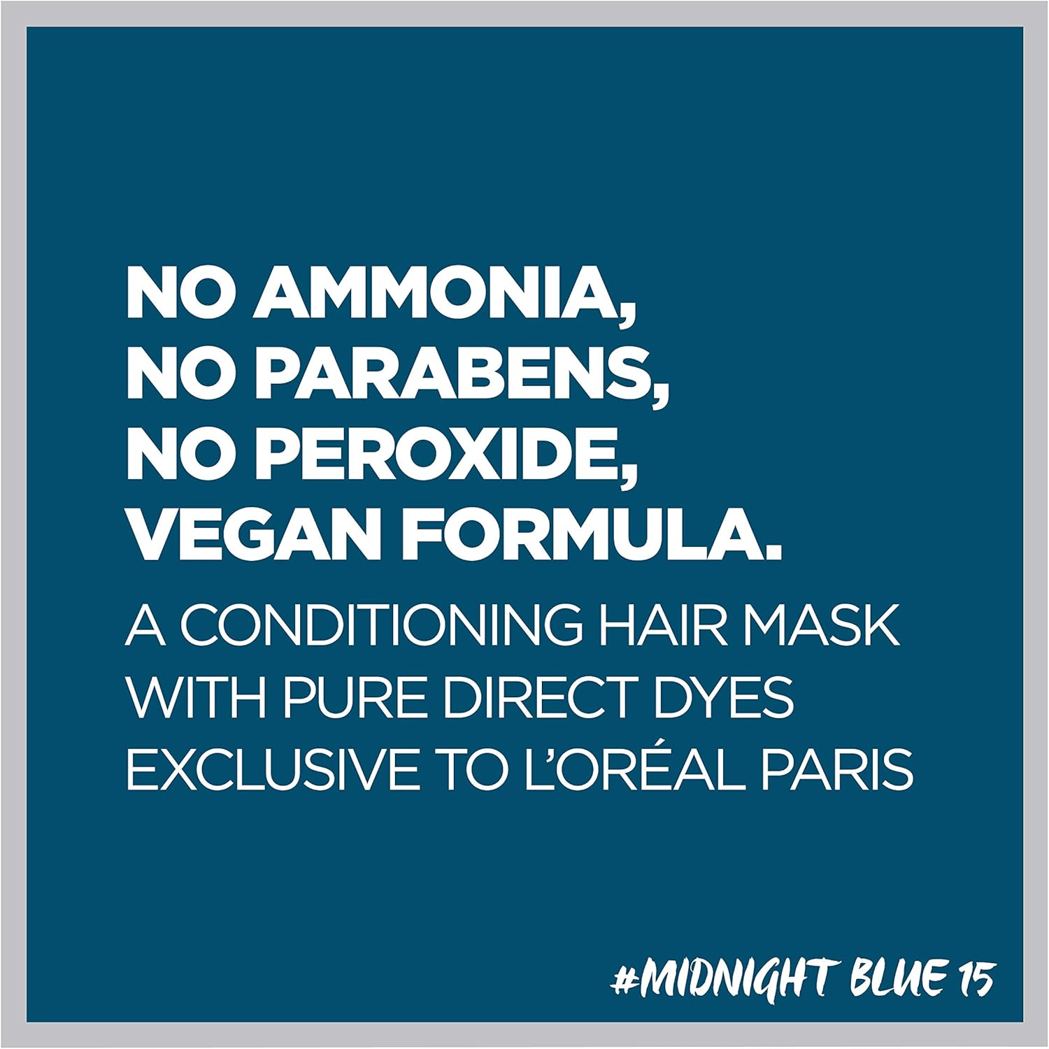 L&rsquo;Or&eacute;al Paris Colorista Semi-Permanent Hair Color for Brunette Hair, Midnight Blue - Maroon image number 7
