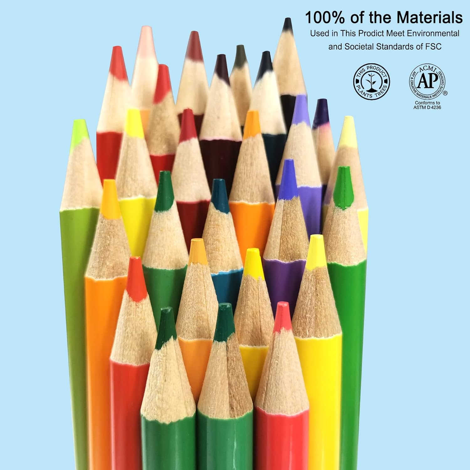 120 Count Coloured Pencils for Adult Coloring Books, Soft Core,Ideal for Drawing Blending Shading,Colouring Pencils Set Adults image number 5