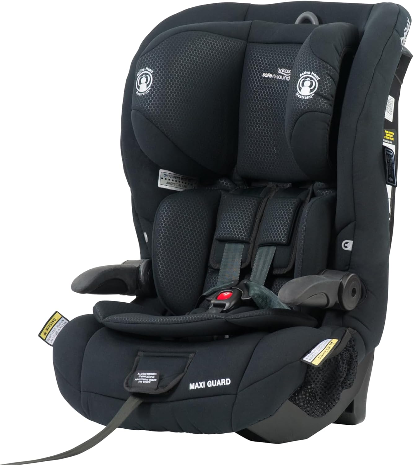 Britax Safe-N-Sound Maxi Guard Harnessed Car Seat, Forward Facing with In-Built Harness, Black, 6 Months &ndash; 8 Years (8028) image number 3