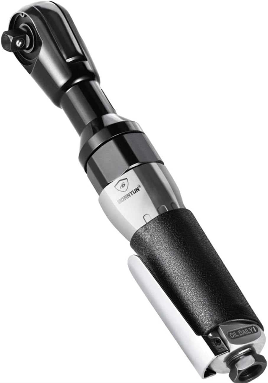 Air Ratchet Wrench 1/2 Inch Pneumatic Air Wrench Drive Impact Spanner Heavy Duty Torque Drive (Chrome)