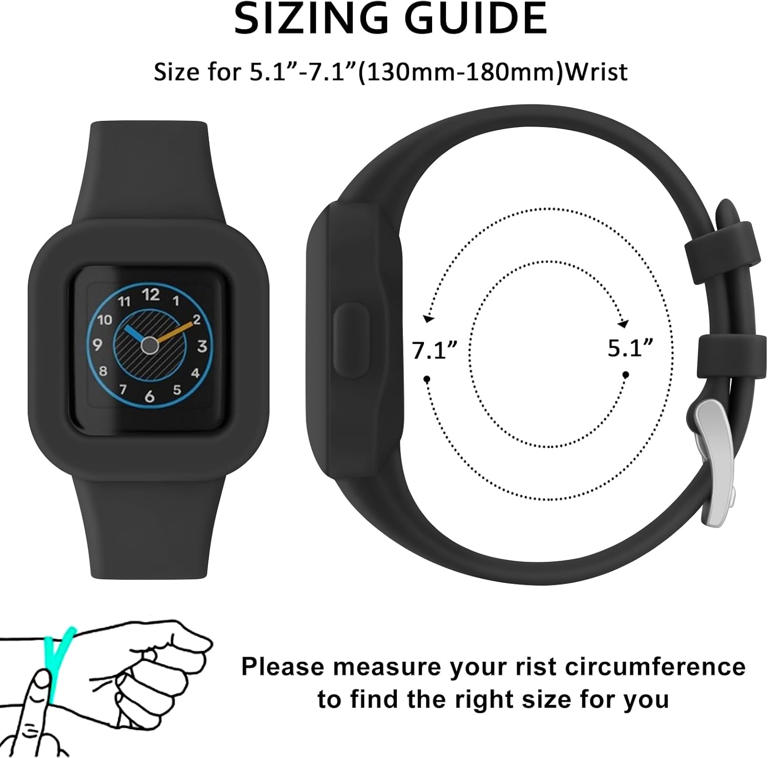 Leonids for Garmin Vivofit JR 3 Band, Soft Silicone Adjustable Replacement Straps for Garmin Vivofit Junior 3 Kids Fitness Tracker image number 1