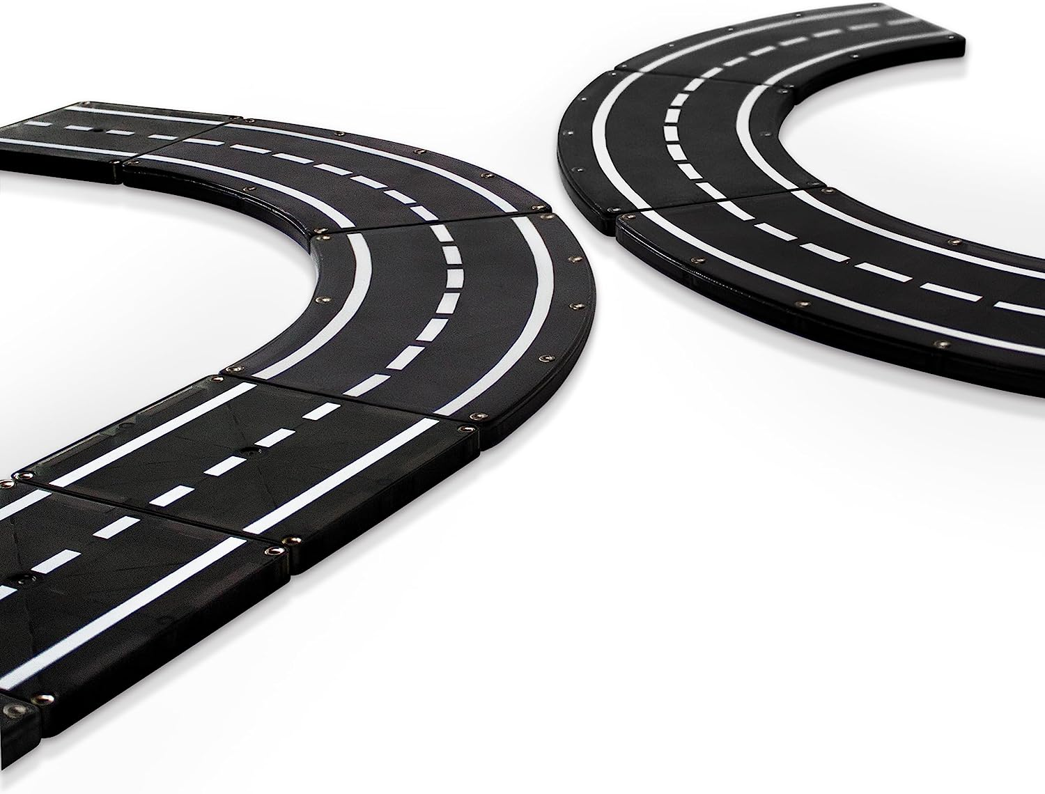 Magna-Tiles Xtra Roads Magnetic Construction 12-Piece Set image number 2