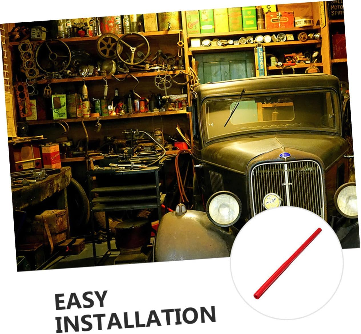 JECOMPRIS 2Pcs Spark Plug Installation Tool Rubber Socket Automotive Repair Tool for Car Spark Plug Removal Socket Thin Wall image number 5