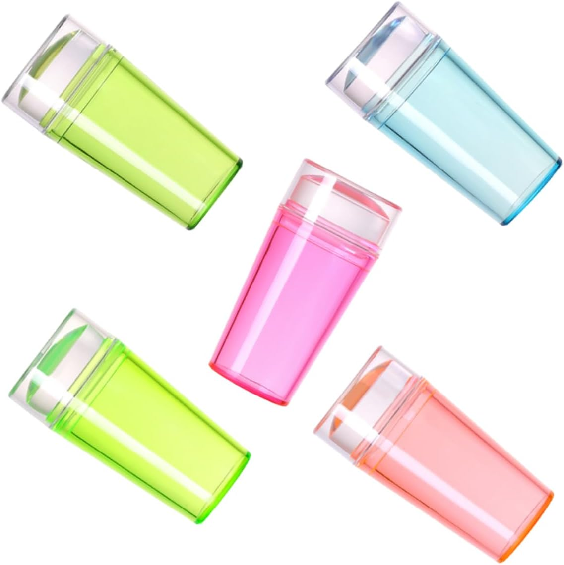 Healvian 5Sets Nail Art Stampers Manicure Stamper Tools Decorative Nail for Women image number 5