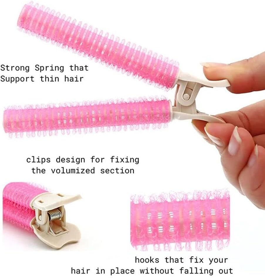 5PCS Hair Root Fluffy Clips Bangs Hairstyling Hairdressing Hairpins Lazy Rollers image number 4