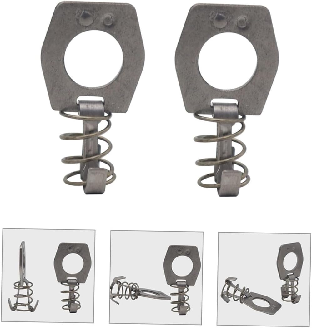 POPETPOP 2Pcs Rv Water Heater Door Latch Metal Cam Locks for Trailer Water Tanks Easy Installation Enhanced Protection Fit image number 4