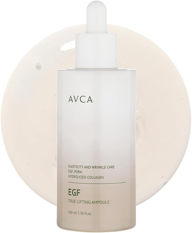 AVCA EGF & PDRN Lifting Serum 100Ml &ndash; Firming & Elasticity Support with Hydrolyzed Collagen + Panthenol, Improves Look of Fine Lines, K-Beauty image number 4