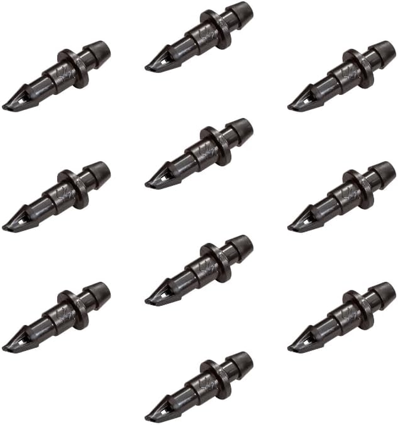 Rain Bird BC25/10PS Drip Irrigation Universal 1/4" Barbed Coupling Fitting, 1/4" Drip Tubing, 10-Pack image number 2