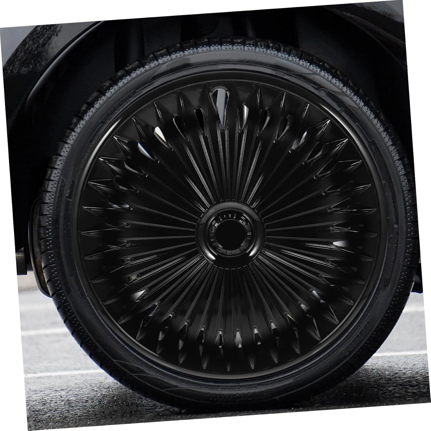 MOLUCKFU Automotive Wheel Hub Cover 15In Universal Fitment Decorative for Car Vehicle Auto