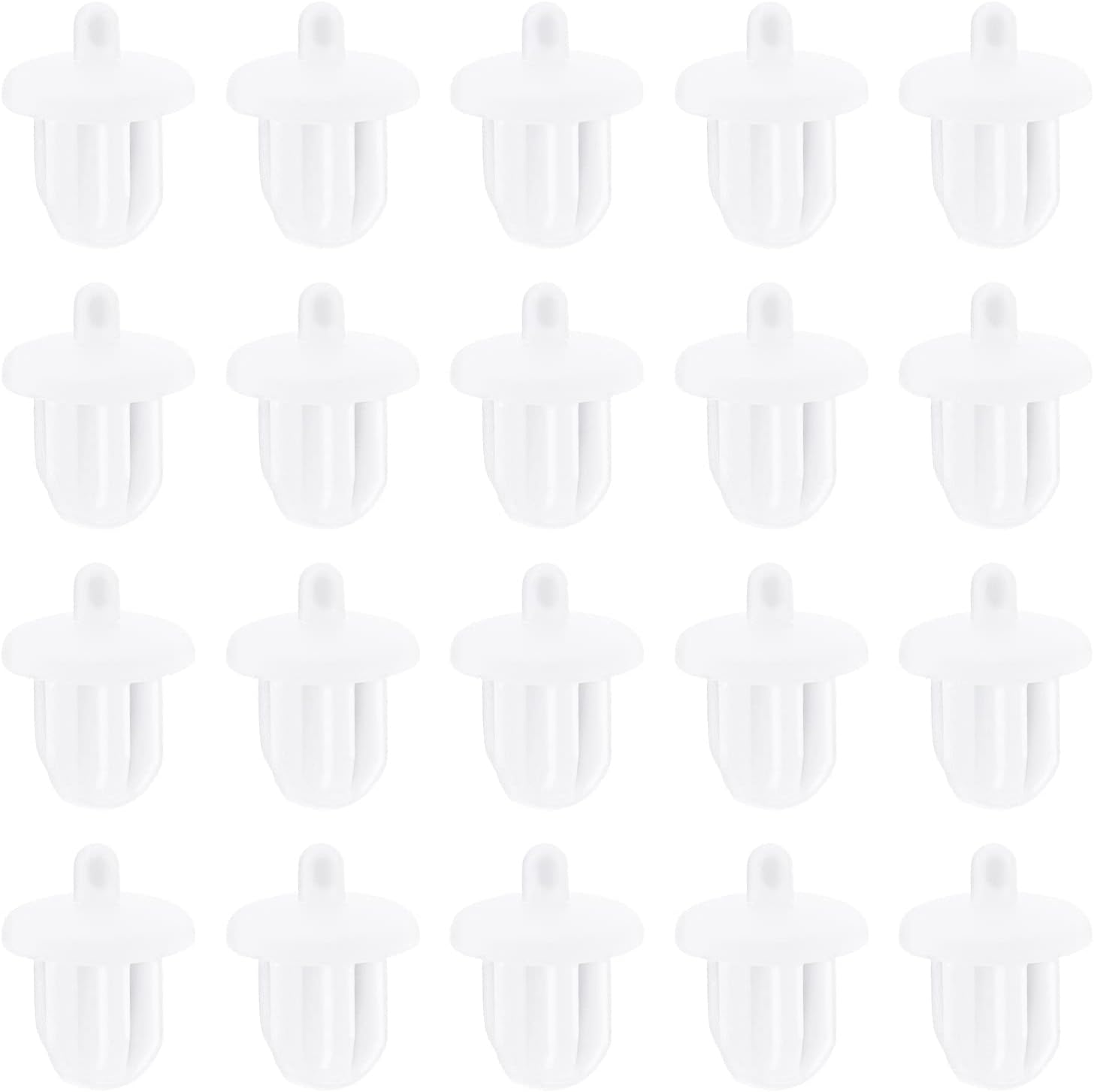 20Pcs 6.35Mm Silicone anti Dust Plugs Socket Dust Cover anti Dust Jack Plug Stopper Cap Accessories for Amplifier DVD Karaoke Black