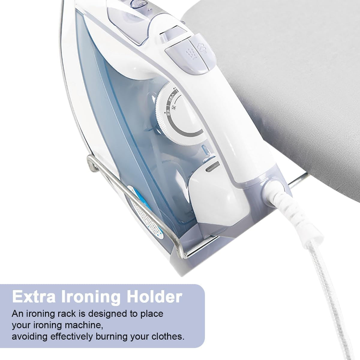 Countertop Ironing Board, Foldable Ironing Board with Ironing Rest Portable Sleeve Ironing Table Top Mini Space Saving Ironing Station Cover T-Leg Heat Resistance Pad for Laundry Travel Dorm Home image number 5