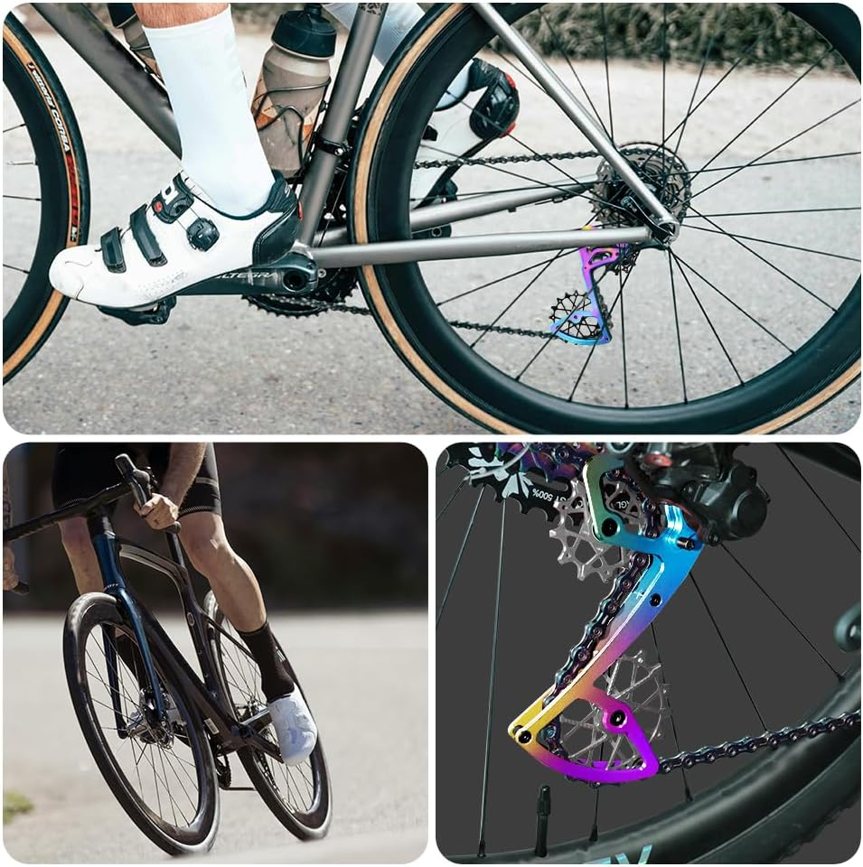 For SRAM for Garbaruk 11/12-Speed, 12T+16Trear Derailleur Cage Pulley Wheels Derailleur Ceramic Beari image number 3