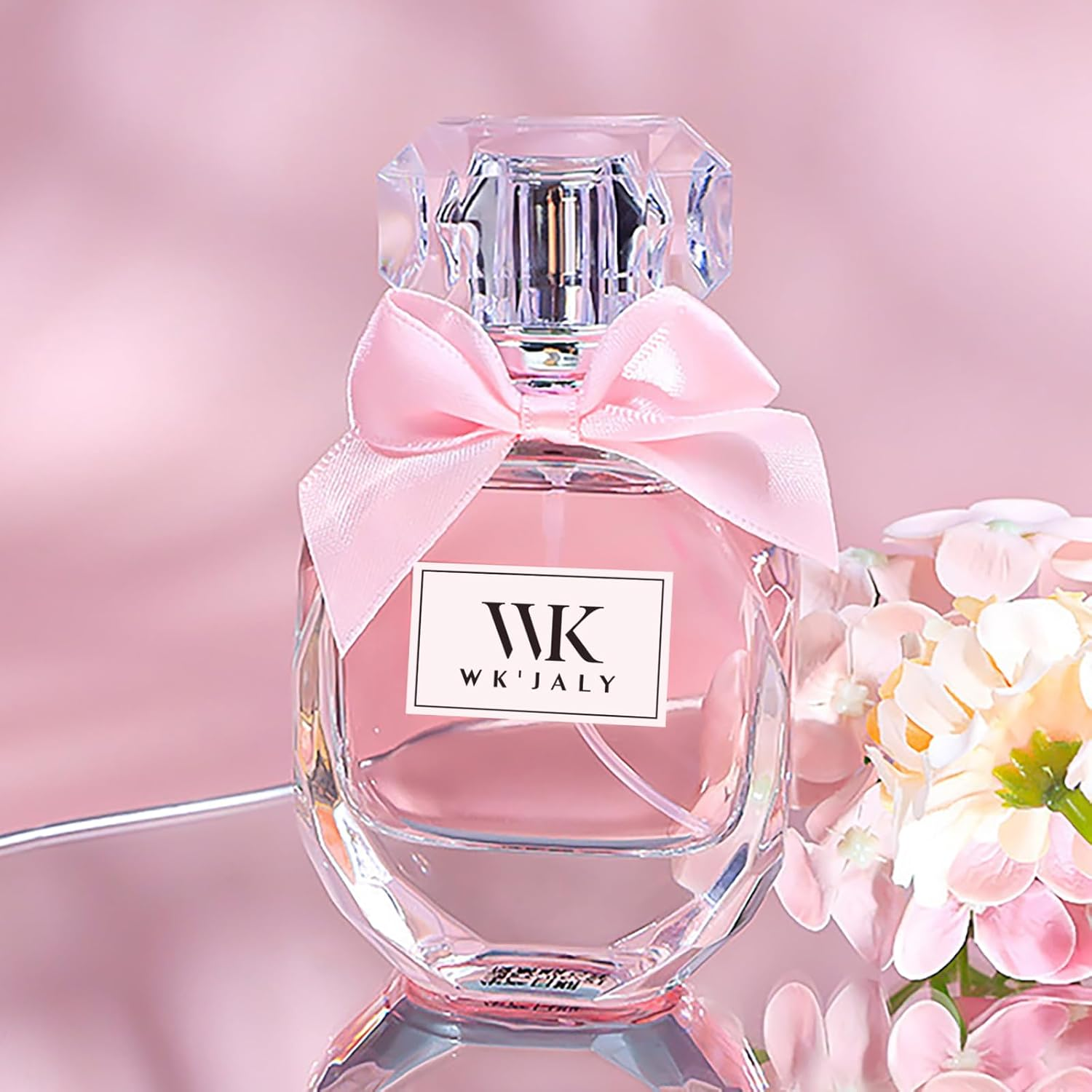WK JALY Pink Chance Eau De Parfum, Women'S Perfume - Floral & Woody - with Notes of Vanilla, Jasmine, Rose, 50Ml image number 4