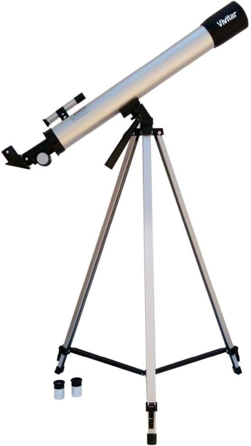 Vivitar TEL50600 60X/120X Telescope Refractor with Tripod (Black) image number 2