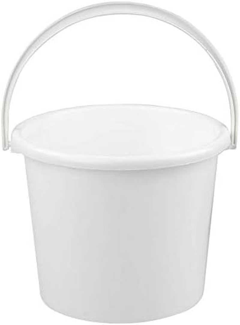 Homeleisure Laundry Pail Laundry Pail, White, RHBUC003.905