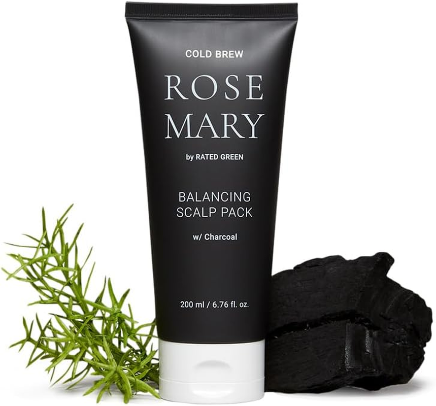 Real Mary Cold Brew Rosemary Balancing Scalp Pack W / Charcoal 200Ml image number 2