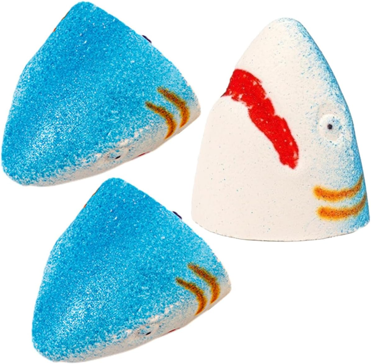 Gogogmee 3Pcs Natural Bathing Salt Bomb Shark Bubble Bath Bomb Skin-Friendly Sea Salt Fragrance Bath for Ages for Family Friends image number 4