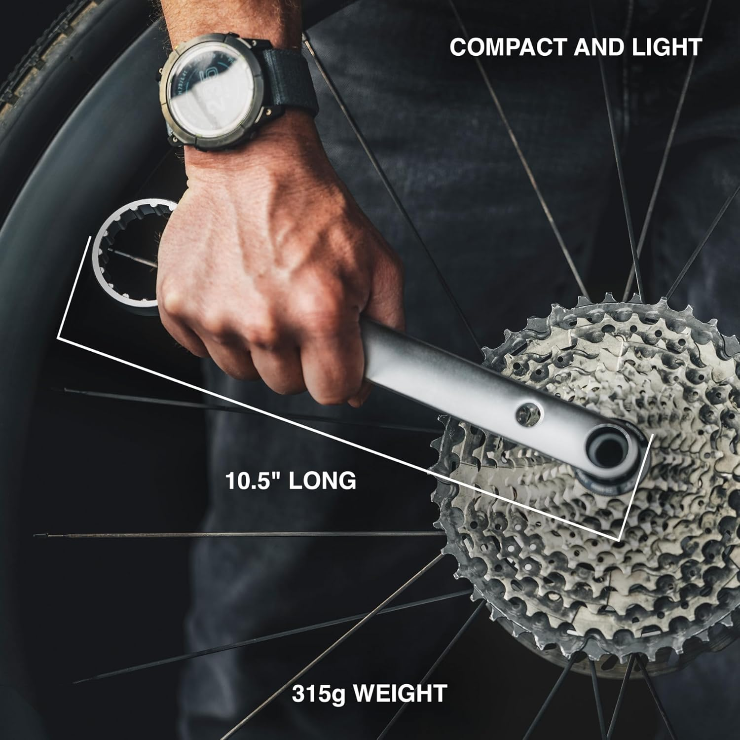 Feedback Sports Cassette and Rotor Lockring + Bottom Bracket Tool image number 1