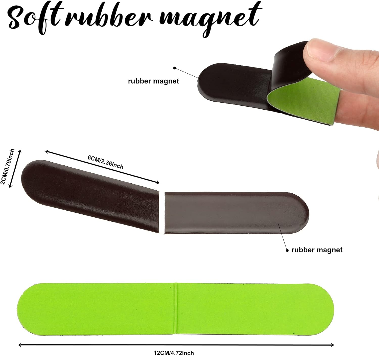 ZNHIS Magnetic Bookmarks, 30PCS Cute Magnet Clips for Women Men Kids Reading, Teacher Bookmark, Solid Colorful Bulk Set image number 5