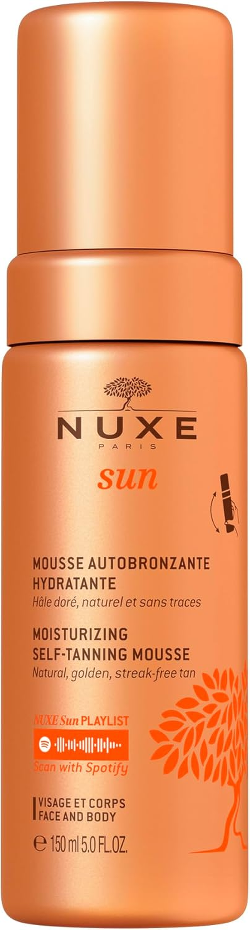 Nuxe Sun Moisturizing Self-Tanning Mousse 150 Ml image number 3
