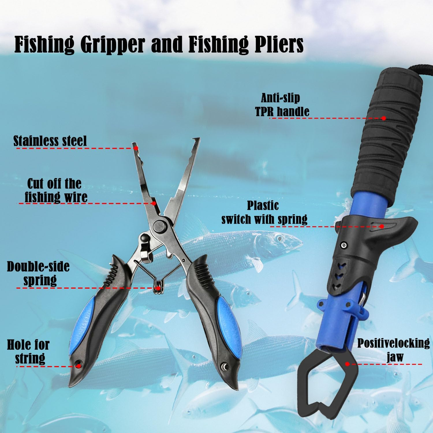 Multifunctional Fishing Gear Bag with Waterproof Compartments, Tackle Boxes & Rod Strap &ndash; Ideal Backpack for Outdoor Anglers with Tools like Lures, Pliers & Grippers