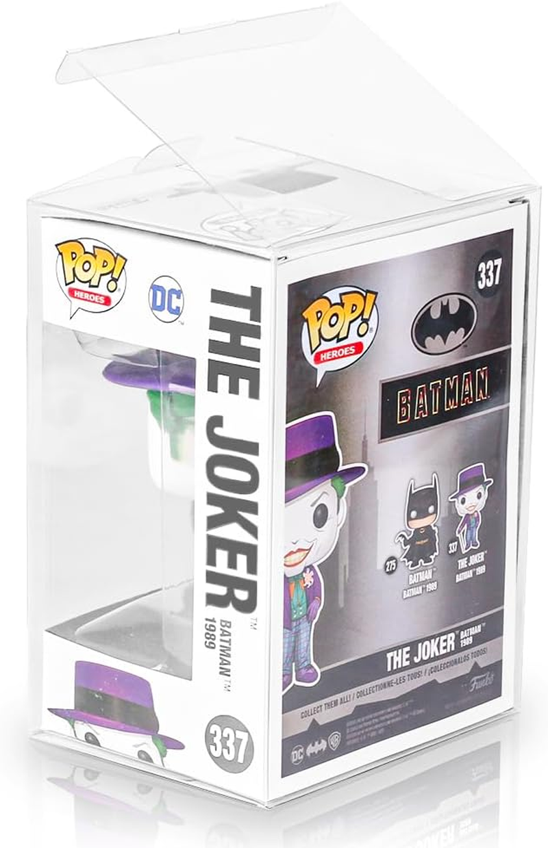 Baskiss 20 Pack Protector Case for Funko Pop 4 Inch Figures, Ultra Thick 0.5Mm Scratch Resistant PET Crystal Clear Heavy Duty Display Box, No Film to Peel, Scratch-Resistant and Waterproof (20) image number 3