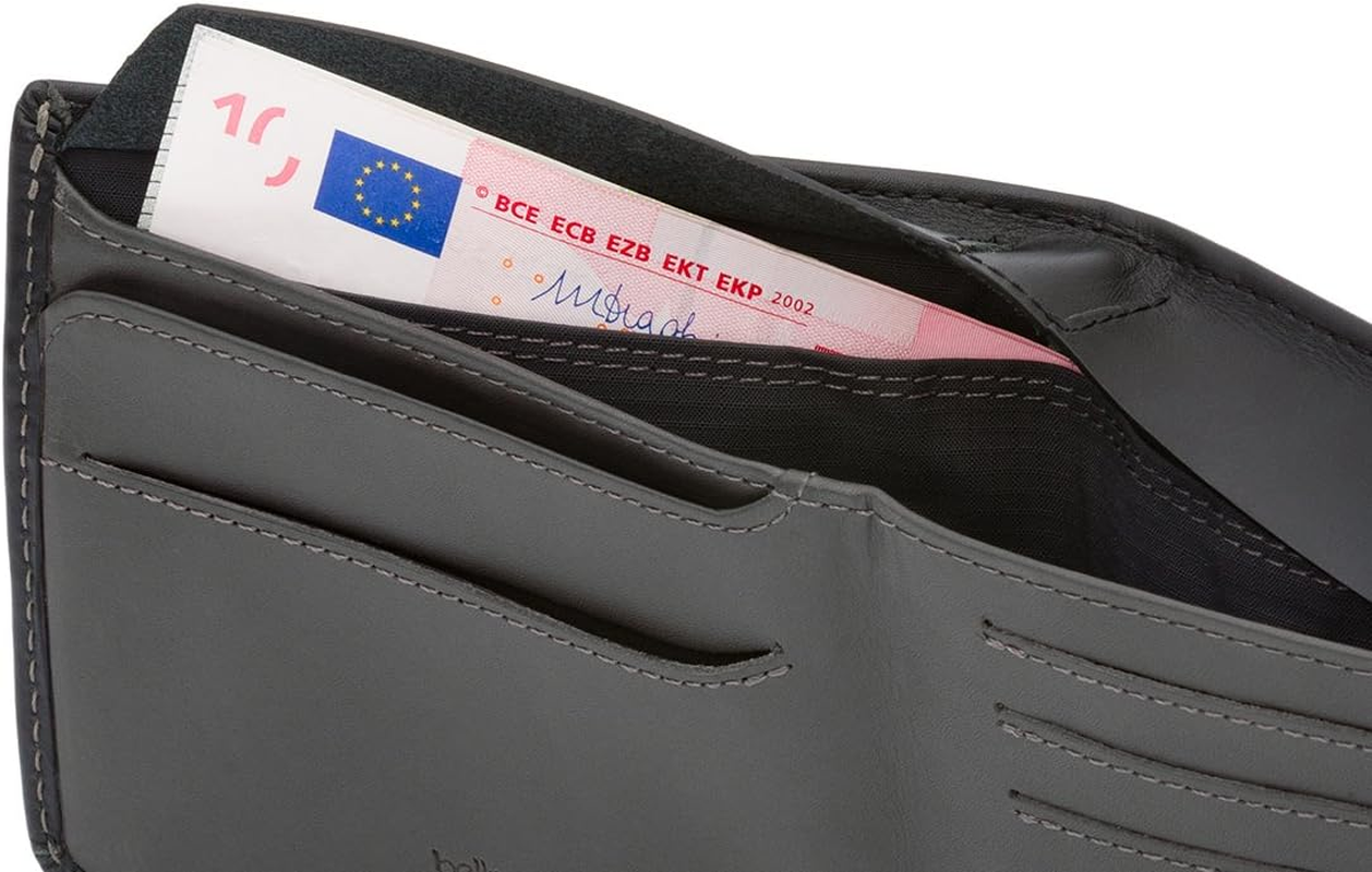 Bellroy Hide & Seek Wallet (Slim Leather Bifold Design, RFID Blocking, Holds 5&ndash;12 Cards with a Hidden Section) - Black - Everglade image number 5