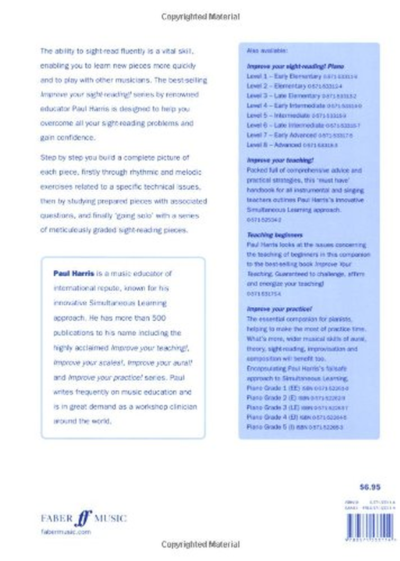 Improve Your Sight-Reading! Piano, Level 1: a Progressive, Interactive Approach to Sight-Reading image number 2