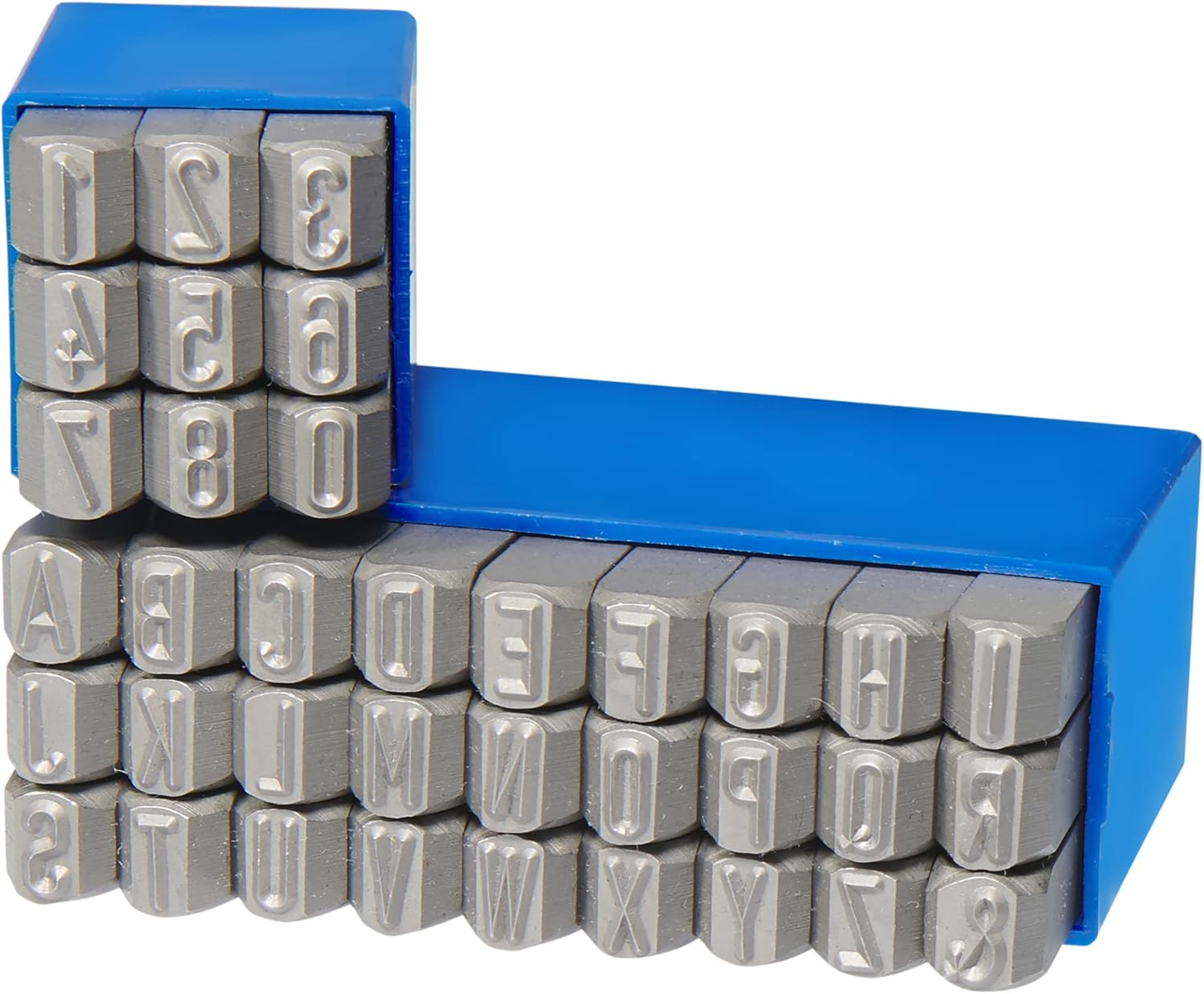 GRAVUREM-S Standard Number Punch + Capital Letter Set 0-9 + A-Z,& / Steel Stamps / 3Mm - 1/8" image number 1