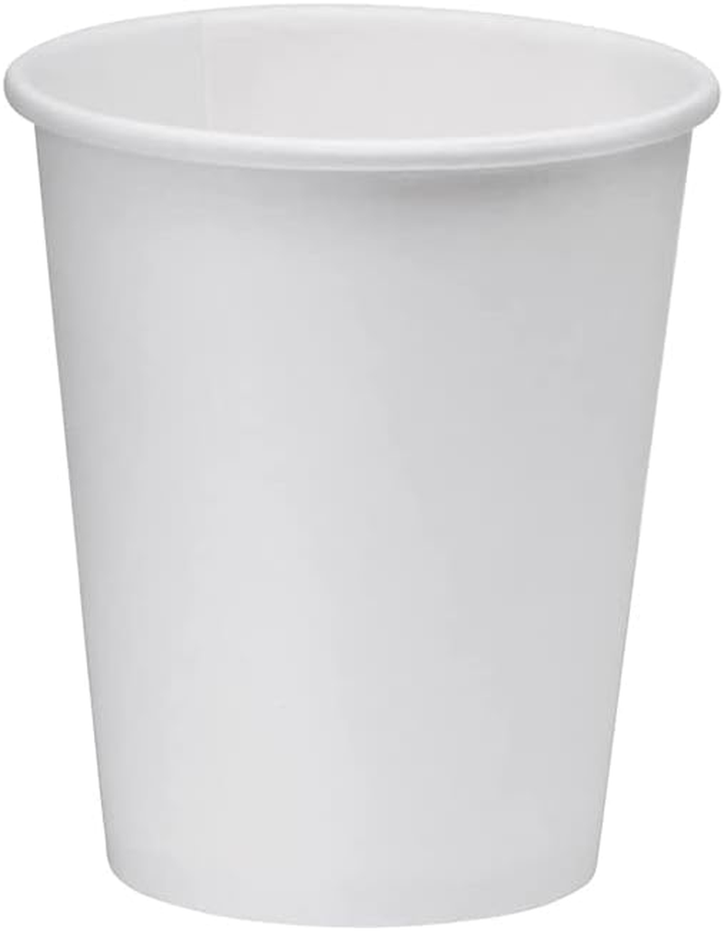 AIMALL Disposable Coffee Cups 8Oz 12Oz 16Oz Takeaway Paper Single Wall Take Away Bulk, No Lids