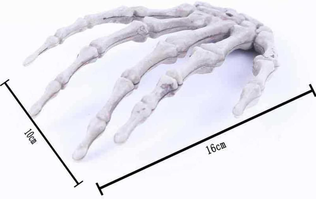 Hair Clips, Phalanges Hair Accessories for Halloween, Dress up Party, Cosplay, No Bend Clips, Fingers image number 4