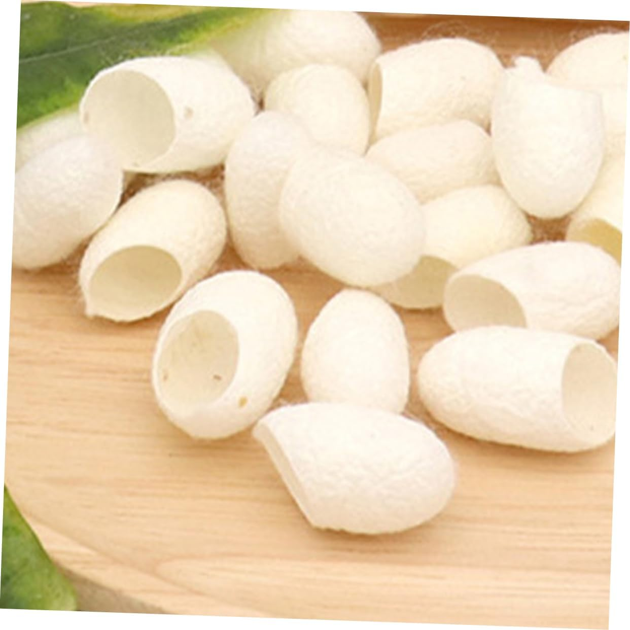 Healvian 20Pcs Silkworm Face Cleaning Supplies Exfoliating Balls Natural for Sensitive Skin image number 5