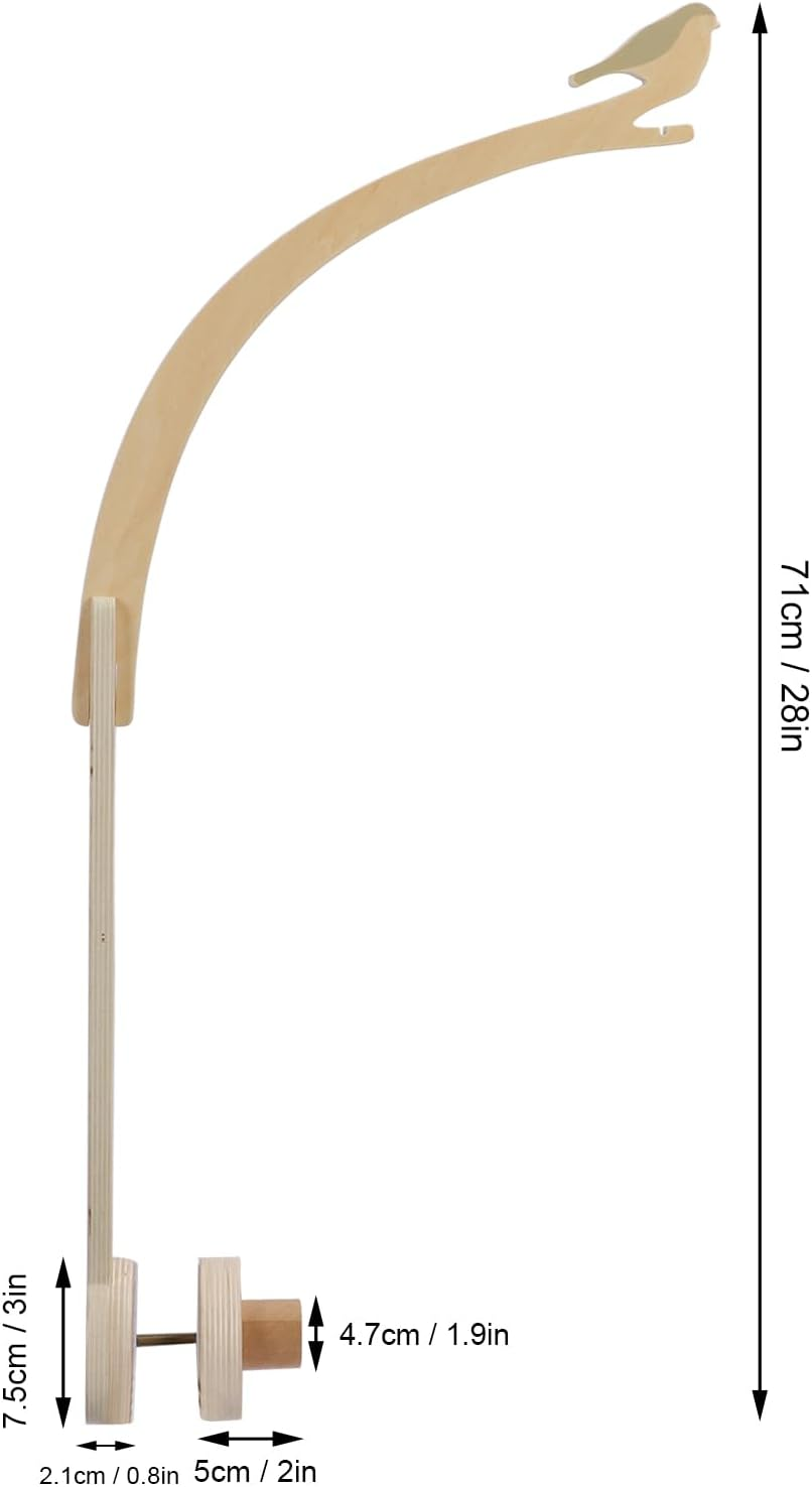 Adjustable Height Baby Crib image number 5