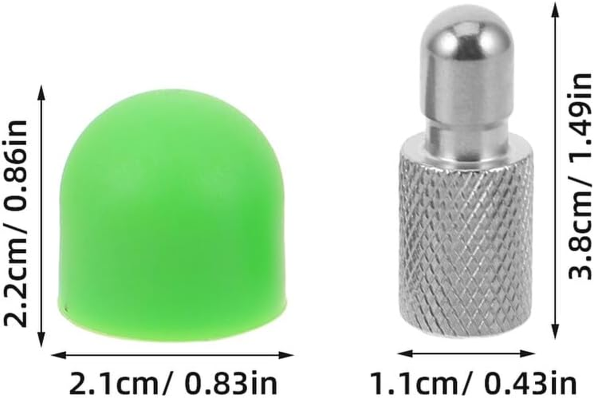 Happyyami 6Pcs Car Dent Tap down Pen Tips Auto Body Dent Removal Rod Kit DIY Paintless Repair Tools Portable Automotive Accessories Kit image number 5