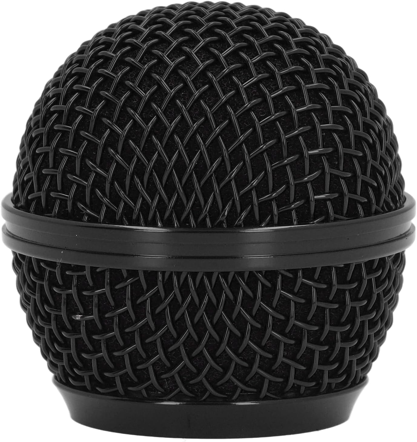 Mesh Grill for SM58 Microphones, Stainless Steel Microphone Head Replace, Mic Grille Replacement for SM58S SM58LC BETA58 BETA58A SA M30 SV100 UT2 PGX24 and More (Red)