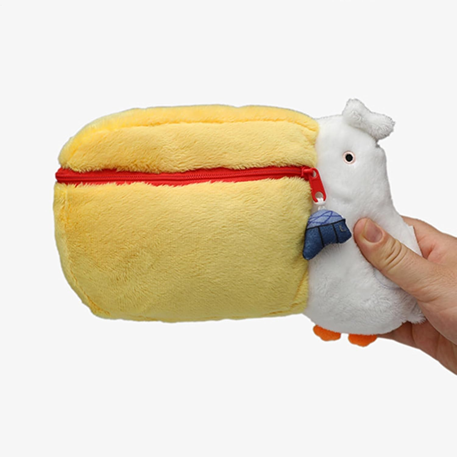 Pelican Make up Bag - Compact Cosmetic Holder, Multi-Purpose Zip Bag, Portable Accessory Organiser, Coin Wallet for Home, Office, Business Trip or Fitness Pen for the Pe image number 1